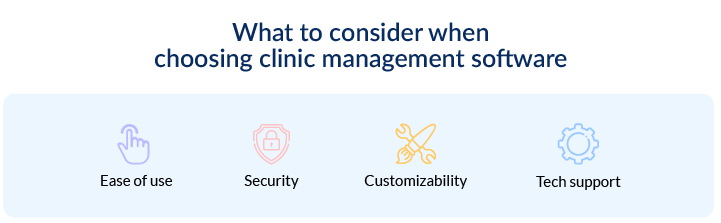 how to choose clinic management software